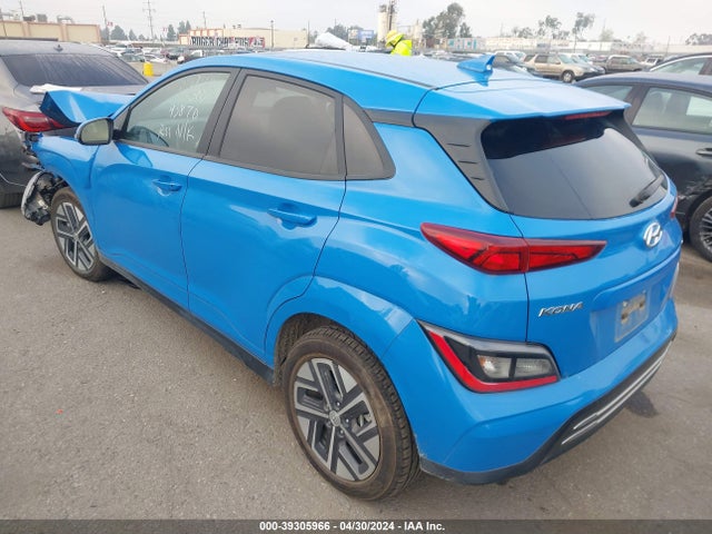 KM8K33AGXNU152229 Hyundai Kona Electric Sel