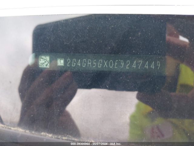 2G4GR5GX0E9247449 Buick Regal Turbo Premium Ii