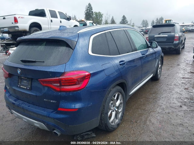 BMW X3 Xdrive30i 2020 5UXTY5C05L9B74663 Image 4