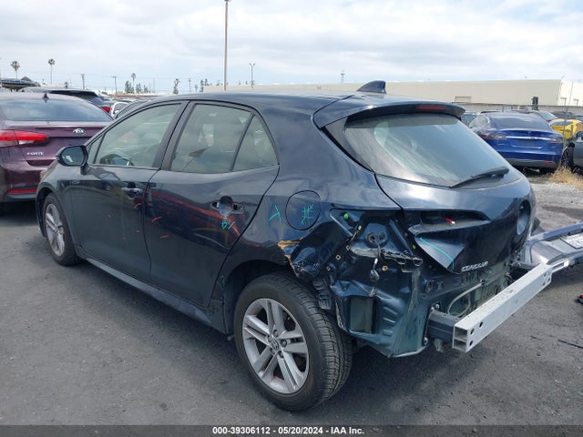 Toyota COROLLA SE 2019 JTNK4RBE8K3011576 Image 3