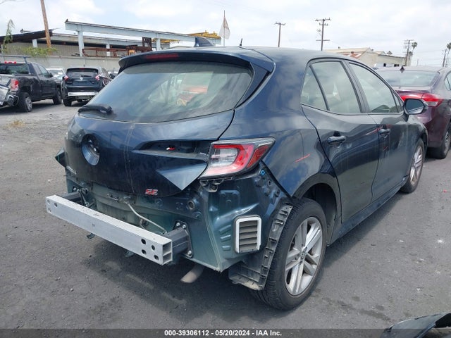 Toyota COROLLA SE 2019 JTNK4RBE8K3011576 Image 4