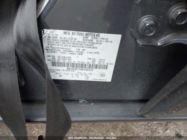 Ford ECOSPORT S 2021 MAJ3S2FE1MC402352 Image 9