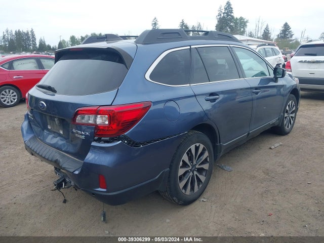 Subaru Outback 2.5i Limited 2017 4S4BSANC5H3251422 Image 4