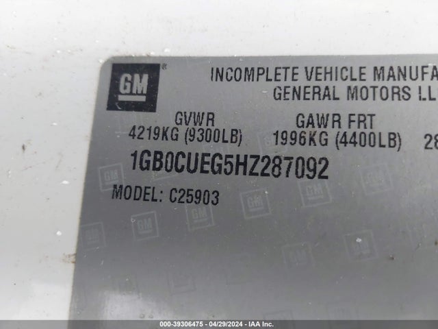 Chevrolet Silverado 2500hd Wt 2017 1GB0CUEG5HZ287092 Image 9