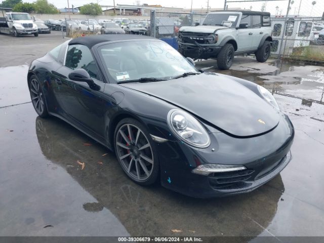 39306679 :رقم المزاد ، WP0BB2A96FS135444 vin ، 2015 Porsche 911 Targa 4s مزاد بيع