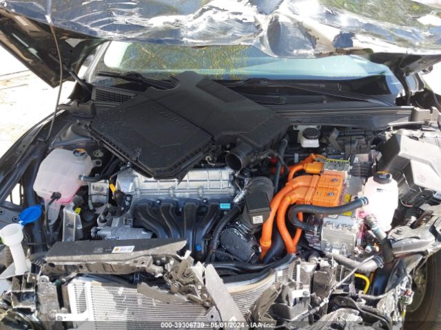 KMHLM4DJ6RU094639 Hyundai Elantra Hybrid Blue