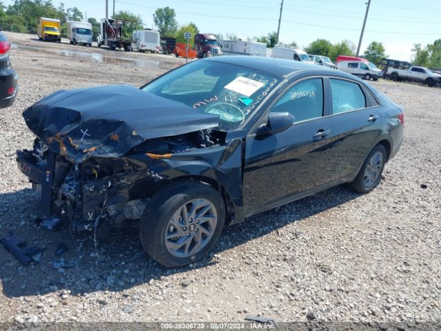 KMHLM4DJ6RU094639 Hyundai Elantra Hybrid Blue