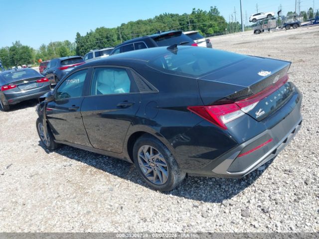 KMHLM4DJ6RU094639 Hyundai Elantra Hybrid Blue