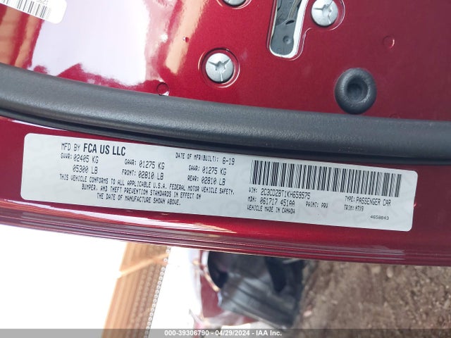 Dodge Challenger R/t 2019 2C3CDZBT1KH659575 Image 9