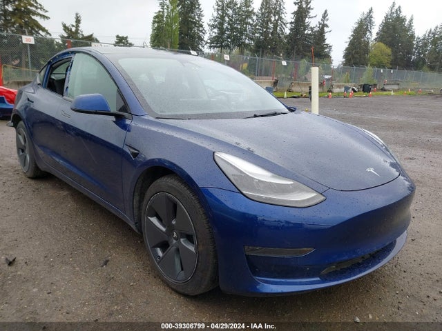 Tesla Model 3 Rear-wheel Drive 2022 5YJ3E1EA5NF251742 Image 1