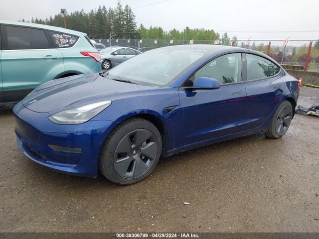 Tesla Model 3 Rear-wheel Drive 2022 5YJ3E1EA5NF251742 Image 2
