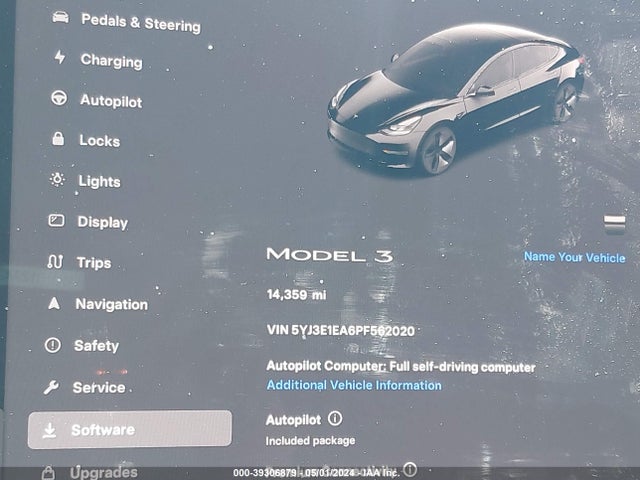Tesla Model 3 Rear-wheel Drive 2023 5YJ3E1EA6PF562020 Image 16