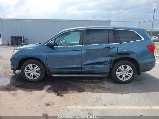 5FNYF5H75GB016271 Honda Pilot Ex-l