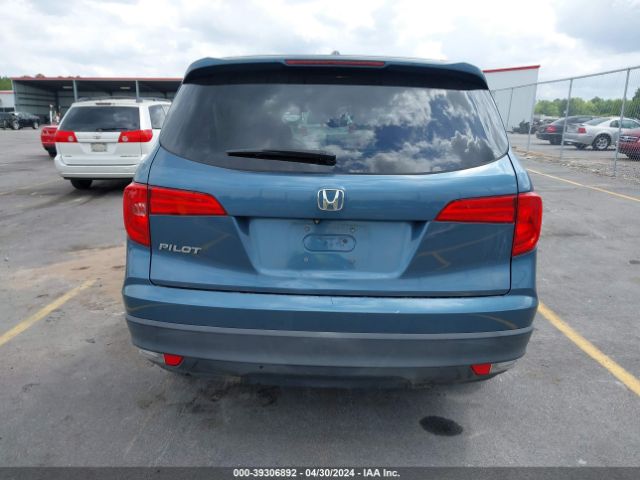 5FNYF5H75GB016271 Honda Pilot Ex-l