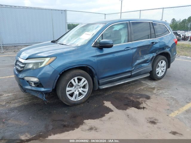 5FNYF5H75GB016271 Honda Pilot Ex-l