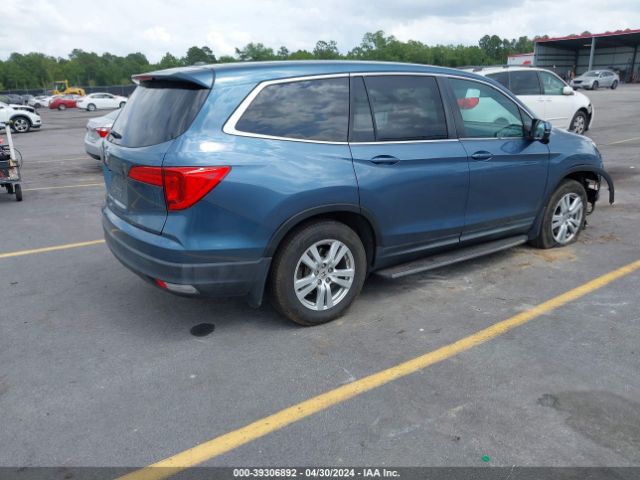 5FNYF5H75GB016271 Honda Pilot Ex-l