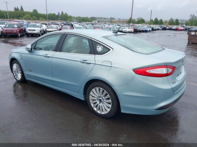 3FA6P0PU3ER299544 Ford Fusion Energi Se Luxury