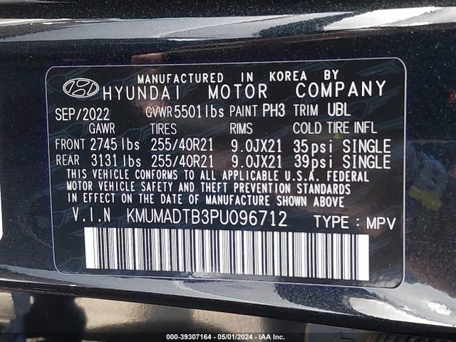 Genesis Gv70 2.5t Awd 2023 KMUMADTB3PU096712 Image 9