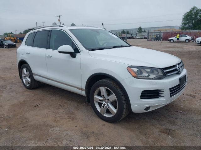 Auction sale of the 2013 Volkswagen Touareg Tdi Lux, vin: WVGEP9BP2DD013682, lot number: 39307399