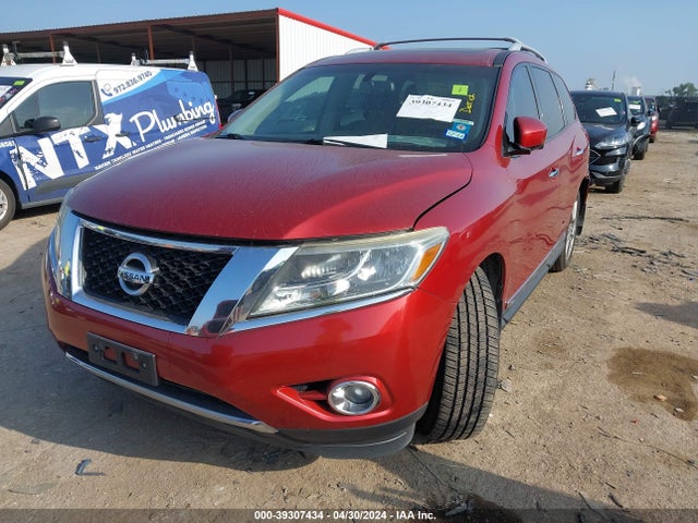 Nissan Pathfinder Platinum 2015 5N1AR2MN6FC703892 Image 2