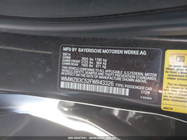 WMWZB3C52FWR43326 Mini Countryman Cooper