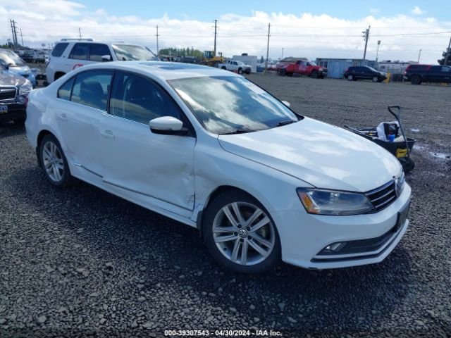 Auction sale of the 2017 Volkswagen Jetta 1.8t Sel/1.8t Sel Premium, vin: 3VWL17AJXHM386703, lot number: 39307543