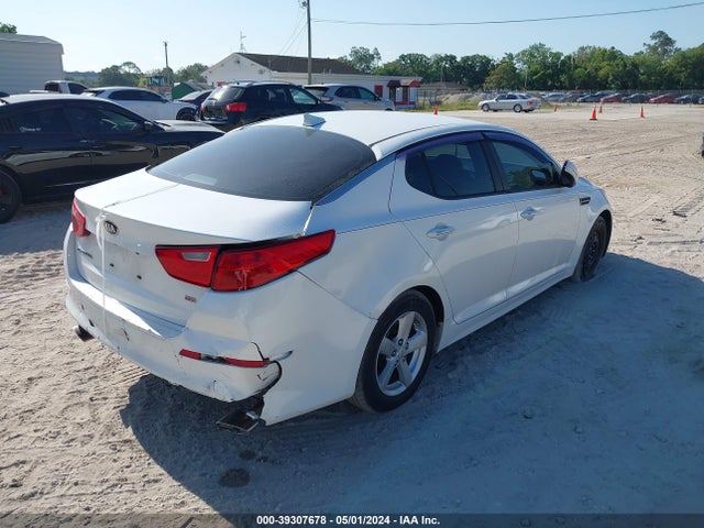 KIA Optima Lx 2015 KNAGM4A75F5627128 Image 4