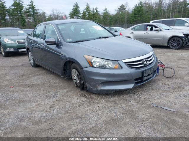 Auction sale of the 2011 Honda Accord 2.4 Lx, vin: 1HGCP2F33BA027696, lot number: 39307696