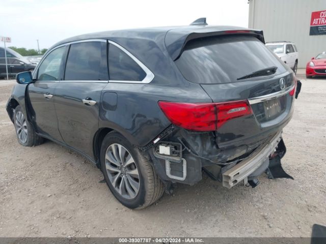 5FRYD3H49GB004770 Acura Mdx Technology   Acurawatch Plus Packages/technology Package