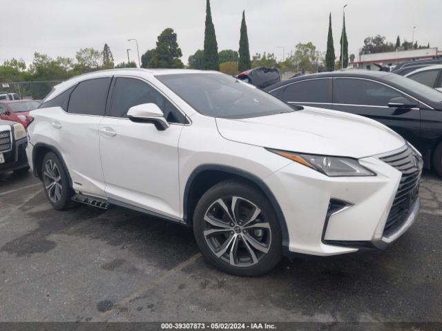 Продаж на аукціоні авто 2018 Lexus Rx 450h, vin: 2T2BGMCA0JC024074, номер лоту: 39307873