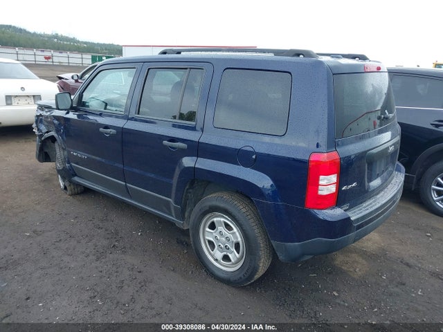 1C4NJRBB1HD165369 Jeep Patriot Sport 4x4