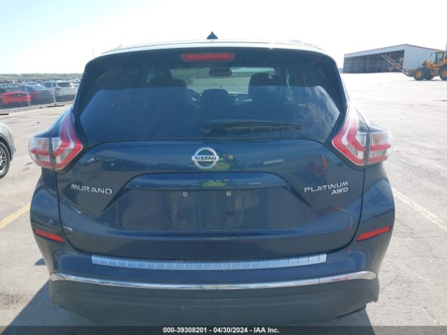 5N1AZ2MH3FN240589 Nissan Murano Platinum