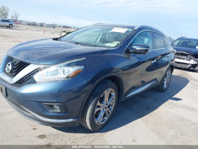 5N1AZ2MH3FN240589 Nissan Murano Platinum