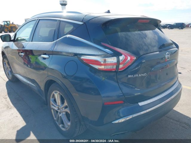 5N1AZ2MH3FN240589 Nissan Murano Platinum
