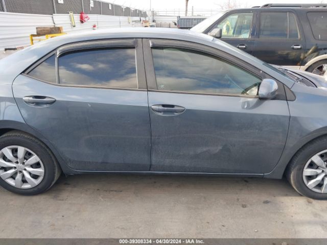 2T1BURHE8GC696494 Toyota COROLLA LE