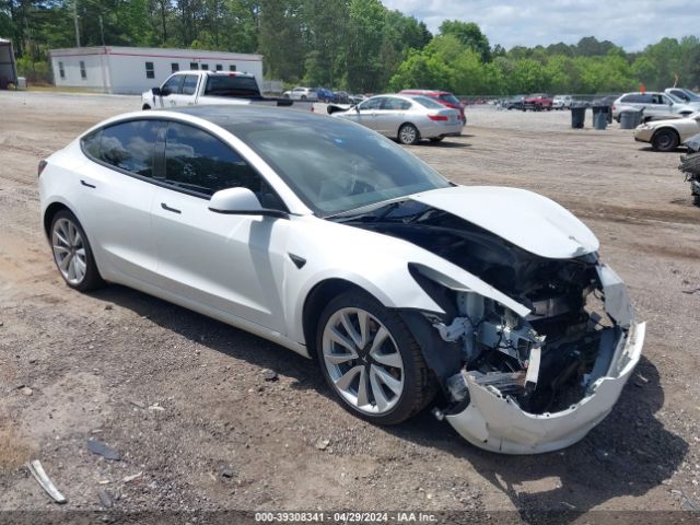 Auction sale of the 2021 Tesla Model 3 Long Range Dual Motor All-wheel Drive, vin: 5YJ3E1EB3MF860173, lot number: 39308341