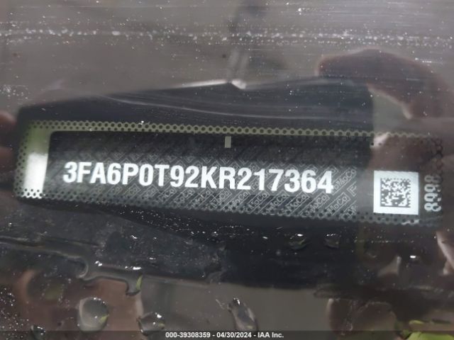 3FA6P0T92KR217364 Ford FUSION SE