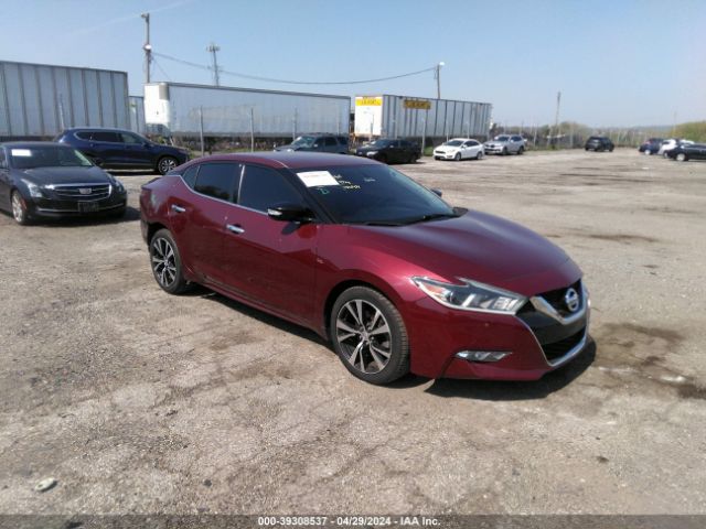 39308537 :رقم المزاد ، 1N4AA6AP4JC371541 vin ، 2018 Nissan Maxima 3.5 Sv مزاد بيع