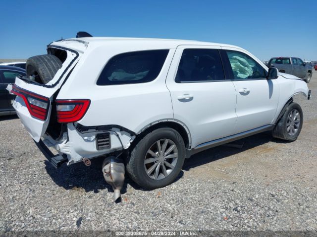 1C4RDHAG1JC209351 Dodge Durango Sxt Rwd