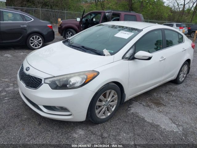 KNAFX4A82E5114199 KIA FORTE EX