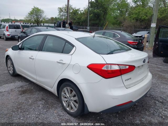 KNAFX4A82E5114199 KIA FORTE EX