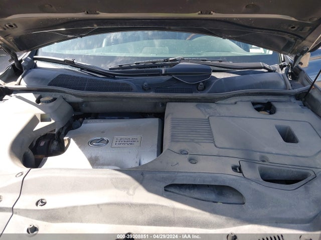 39308851 :رقم المزاد ، JTJBC1BA5A2016998 vin ، 2010 Lexus Rx 450h مزاد بيع