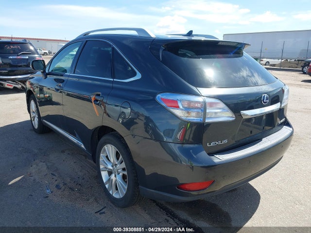 39308851 :رقم المزاد ، JTJBC1BA5A2016998 vin ، 2010 Lexus Rx 450h مزاد بيع