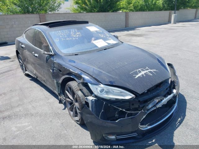Продажа на аукционе авто 2014 Tesla Model S P85, vin: 5YJSA1H11EFP43994, номер лота: 39308904