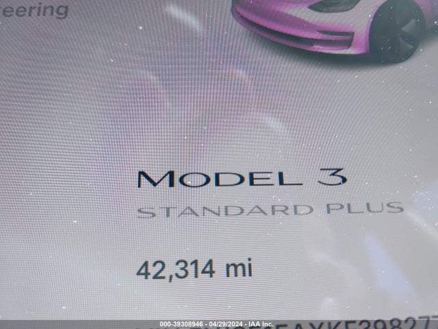Tesla Model 3 Long Range/mid Range/standard Range/standard Range Plus 2019 5YJ3E1EAXKF398277 Image 15