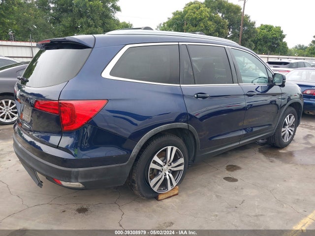 Honda Pilot Ex-l 2016 5FNYF5H50GB037124 Image 4