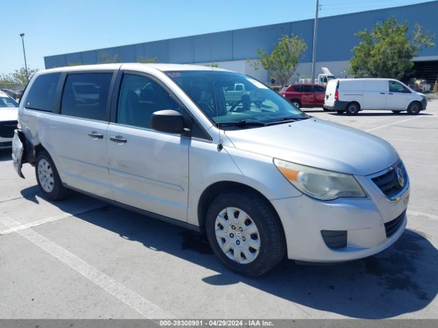Auction sale of the 2010 Volkswagen Routan S, vin: 2V4RW4D11AR168887, lot number: 39308981