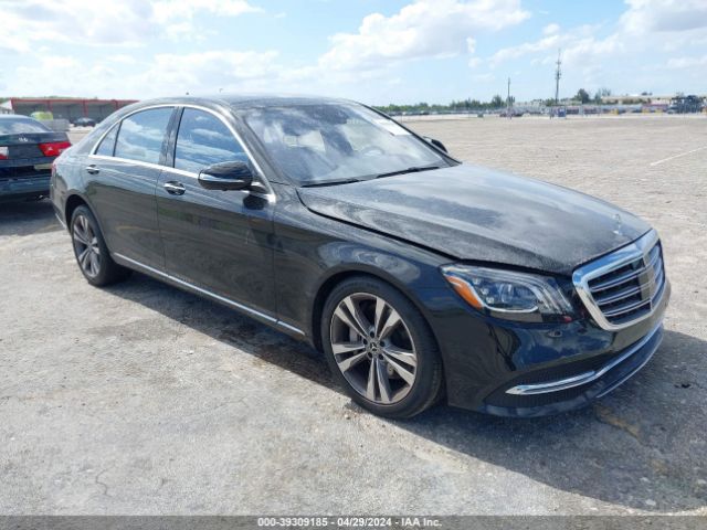 2019 Mercedes-benz S 450 4matic მანქანა იყიდება აუქციონზე, vin: WDDUG6EB8KA446247, აუქციონის ნომერი: 39309185