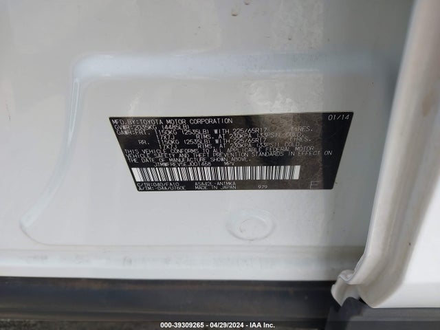 Toyota Rav4 Xle 2014 JTMWFREV5EJ001468 Image 9