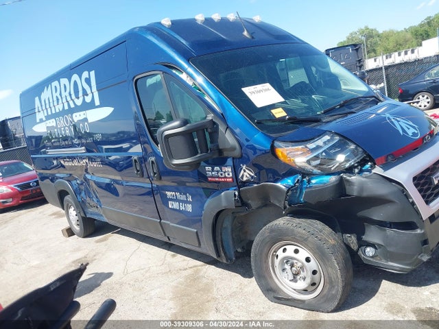 3C6MRVJG4NE127792 RAM Promaster 3500 Cargo Van High Roof 159 Wb Ext